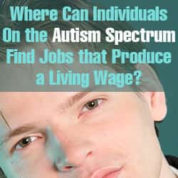 Where Can Individuals On the Autism Spectrum Find Jobs that Produce a Living Wage?